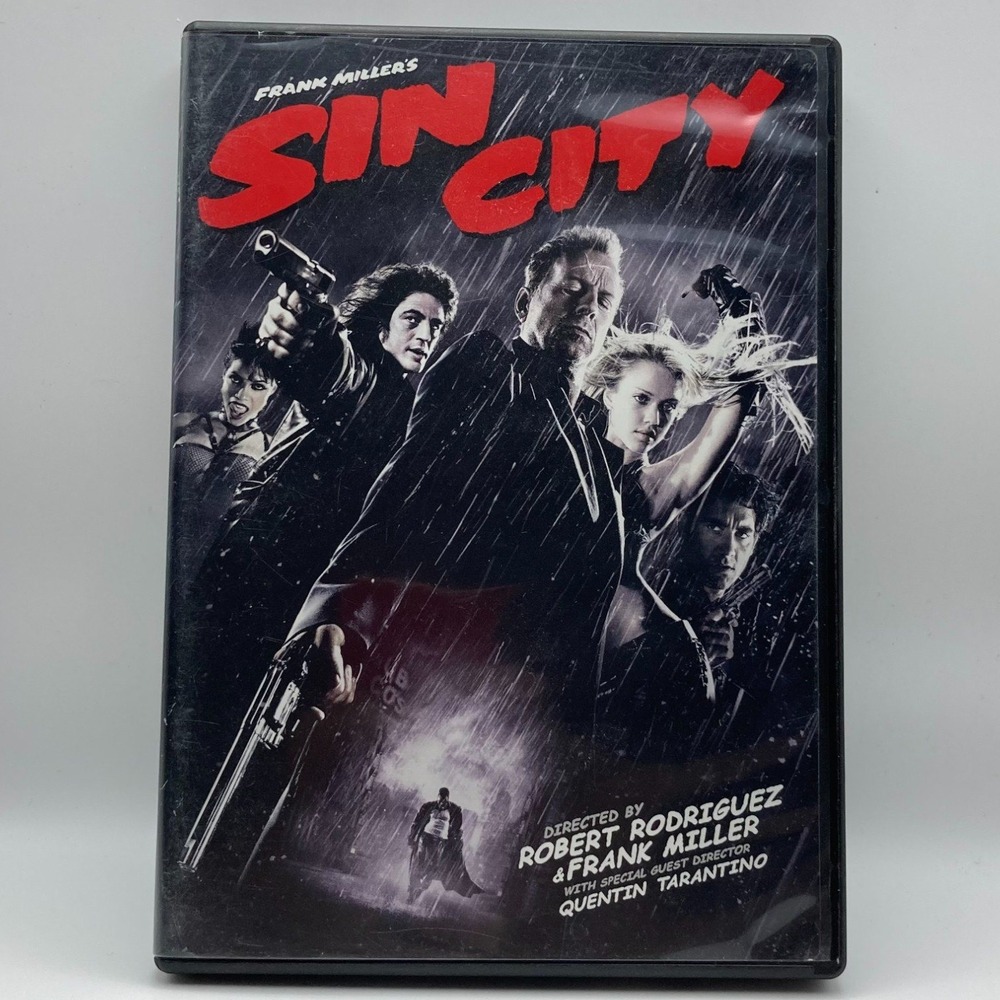 Frank Millers Sin City DVD Movie Robert Rodriguez Quentin Tarantino‎